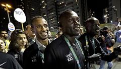lenové olympijského týmu uprchlík bhem her v Rio de Janeiru.