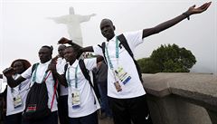 lenové olympijského týmu uprchlík v Rio de Janeiru.