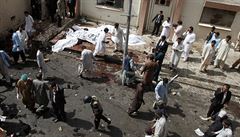 Nejméně 57 lidí zahynulo v pákistánské Kvétě při pumovém útoku