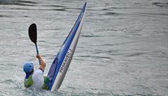 Kajaká Jií Prskavec byl 7. srpna v kvalifikaci vodních slalomá na OH sedmý....