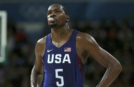 Basketbal Rio - USA v Austrlie (Kevin Durant).