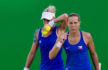 Andrea Hlavkov (vlevo) a Lucie Hradeck.