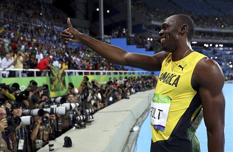 Usain Bolt ve finle dvoustovky.