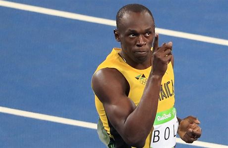 Usain Bolt to opt dokzal. Stal se olympijskm vtzem v bhu na 100 metr.