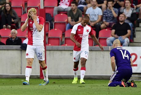 O vyazení Slavie bylo prakticky rozhodnuto u po prvním duelu