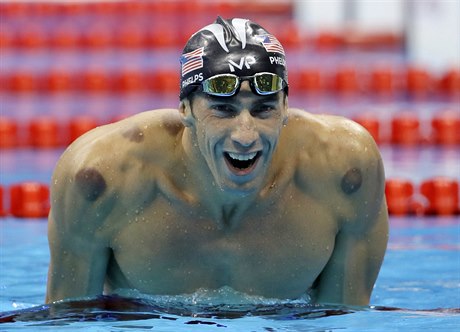 Americký plavec Michael Phelps.
