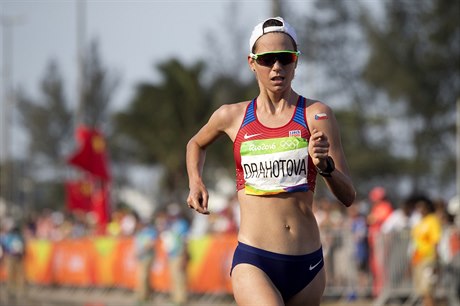 Anežka Drahotová skončila v závodu chodkyň na 20 kilometrů desátá.