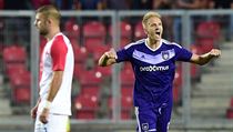 vodn utkn 4. pedkola fotbalov Evropsk ligy: Slavia Praha - Anderlecht...