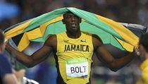 Usain Bolt ve finle dvoustovky.