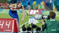 Letní olympijské hry v Riu de Janeiro, 12. srpna, atletika, sedmiboj eny, vrh...