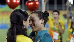 Brazilsk ragbistka pijala olympijskou nabdku k satku