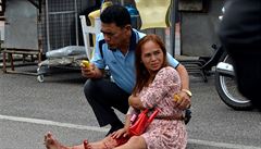 V thajsku zabíjely pumové útoky. Nkolik lidí bylo zranno.