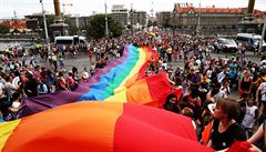 Pochod hrdosti gay a leseb Prague Pride