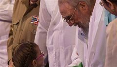 Bývalý kubánský vdce Fidel Castro v sobotu oslavil 90. narozeniny.