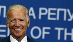 Joe Biden, viceprezident USA pi návtv Blehradu.