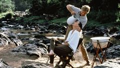 S Meryl Streep ve filmu Vzpomínky na Afriku  (1985).