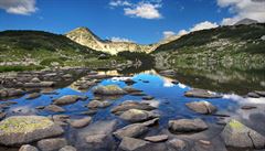 Národní park Pirin, Bulharsko.