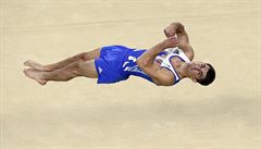 Britský gymnasta Max Whitlock se stal olympijským vítzem v prostných.