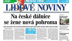 Lidovm novinm roste tenost, nejvce se dailo magaznu Ptek LN