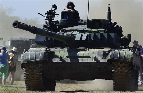 Tankový den se uskutenil 27. srpna ve Vojenském technickém muzeu v Leanech na...