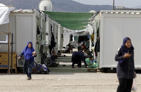 Provizorní uprchlický tábor (ilustraní foto)