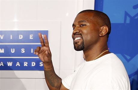 Kanye West na předávání cen MTV v Madison Square Garden.