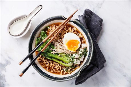 Ramen nudle (ilustraní foto)