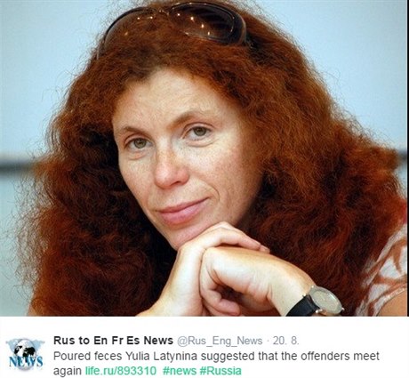Známá ruská publicistka Julija Latyninová se netají kritikou stávajících pomr...