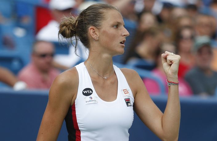 Karolína Plíková vyhrála po Riu turnaj v Cincinnati i dva zápasy na US Open.