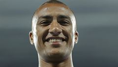 Ashton Eaton se svým zlatem z Ria.