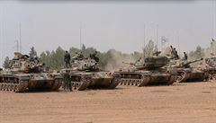 Podle tureckých státních médií je cílem ofenzivy vyistit syrské pohranií od...