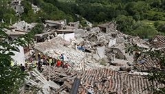 Zemtesen v Itlii m u 290 obt, v sobotu bude sttn poheb