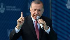 Erdogan: Nmeck novin zadren v Turecku je agent podporujc Kurdy