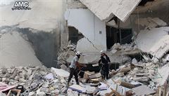 Dalích 70 lidí bylo pi náletech a pestelkách u dvou syrských vesnic zranno