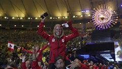 Kanadtí sportovci si ceremoniálu víc ne uívali,