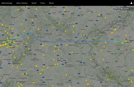 Let OK-520 vyhlsil pohotovost a pistl ve Frankfurtu.