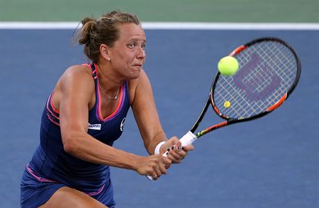Barbora Strýcová na US Open 2016.