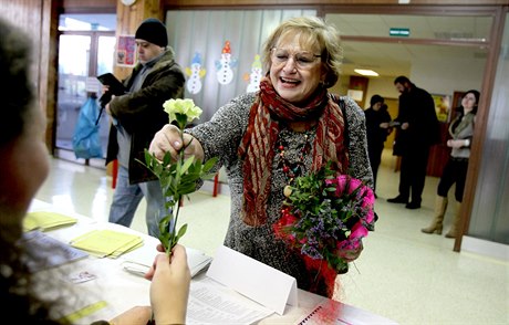 Prezidentské volby 2013. Vra áslavská podporovala Karla Schwarzenberga.