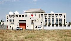 ínská ambasáda v Bikeku.