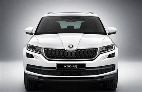 kod Auto unikly fotografie novho modelu Kodiaq nkolik hodin ped premirou...