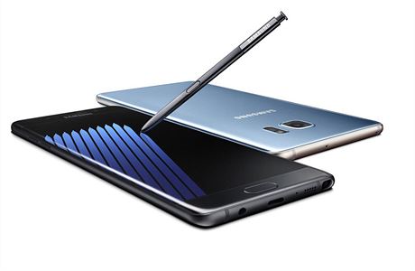 Samsung Galaxy Note 7. Firma svj nový model stáhla z trhu kvli desítkám...