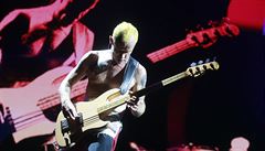Red Hot Chili Peppers, Praha, O2 Arena, 4. záí 2016 (Flea)