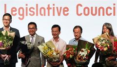 Prodemokratití kandidáti, kteí se dostali do hongkongské legislativní rady.