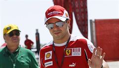 Vtinu kariéry strávil Felipe Massa v barvách Ferrari, proto se chtl...