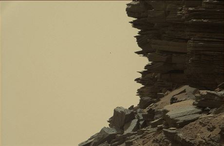 Nejnovj snmky z Marsu od Curiosity: skalnat vbky v doln sti Mount...