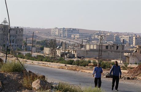Aleppo v severozpadn Srii.