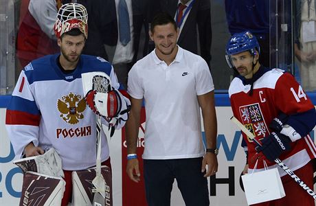 Nejlep hri utkn Semjon Varlamov z Ruska a Tom Plekanec.
