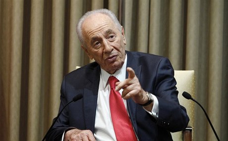 Izraelský exprezident imon Peres