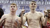 Ven k zpasu Canelo Alvarez vs. Liam Smith.