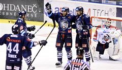 Utkání 4. kola hokejové extraligy: HC Dynamo Pardubice - Bílí Tygi Liberec....